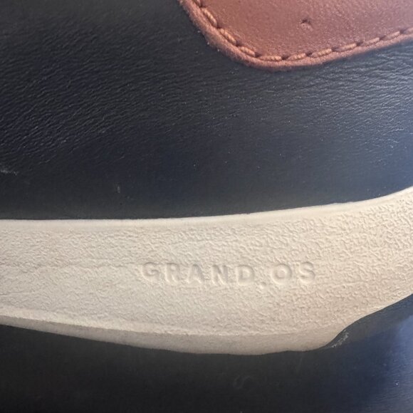 Cole Haan Black & Brown Leather Sneakers in EXCELLENT CONDITION, Size 11.5 - Picture 6 of 8